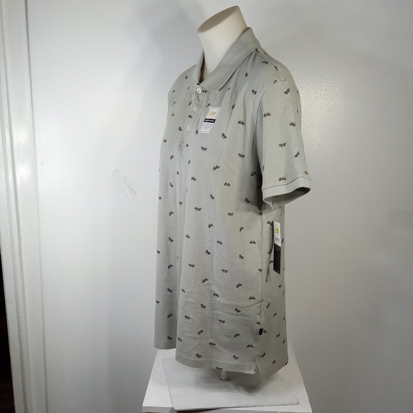 Lee Mens Tan Polo Casual Top Sz Lg - Picture 4 of 9